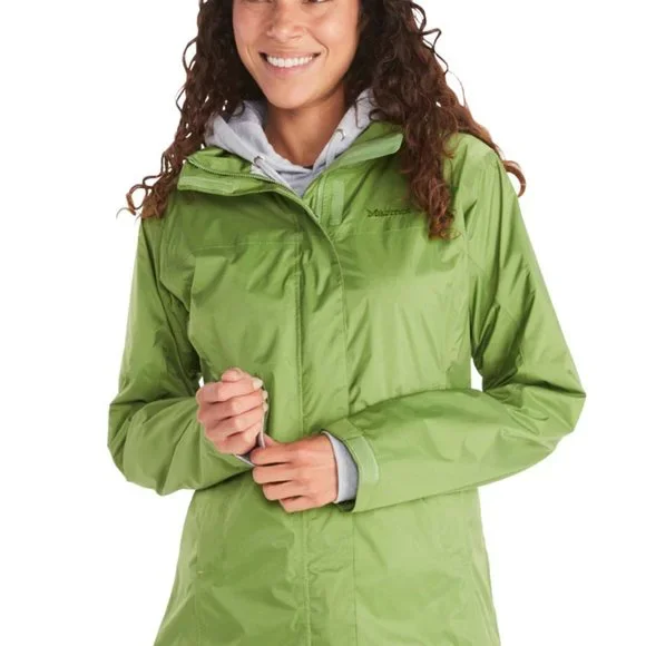 Marmot Jackets Coats Marmot Womens Precip Eco Jacket Green